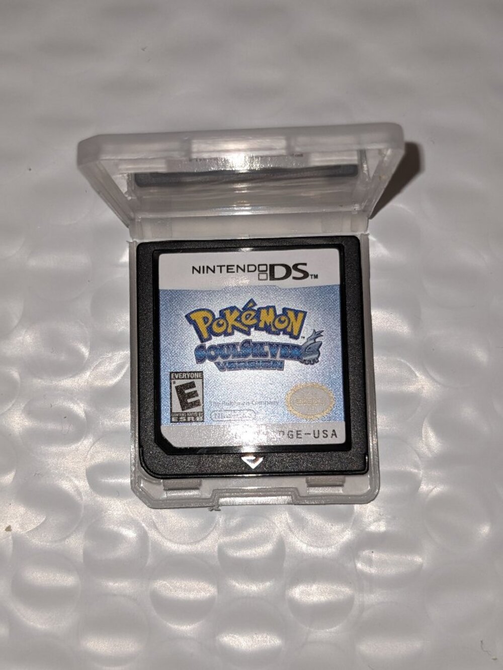 Pokemon Soulsilver Version Soul Silver Nintendo DS Cartridge Game